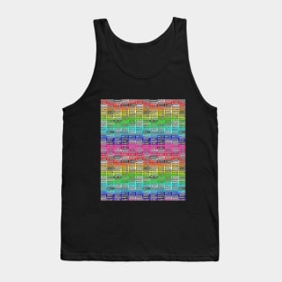 256 Websafe Hex Rainbow Tank Top